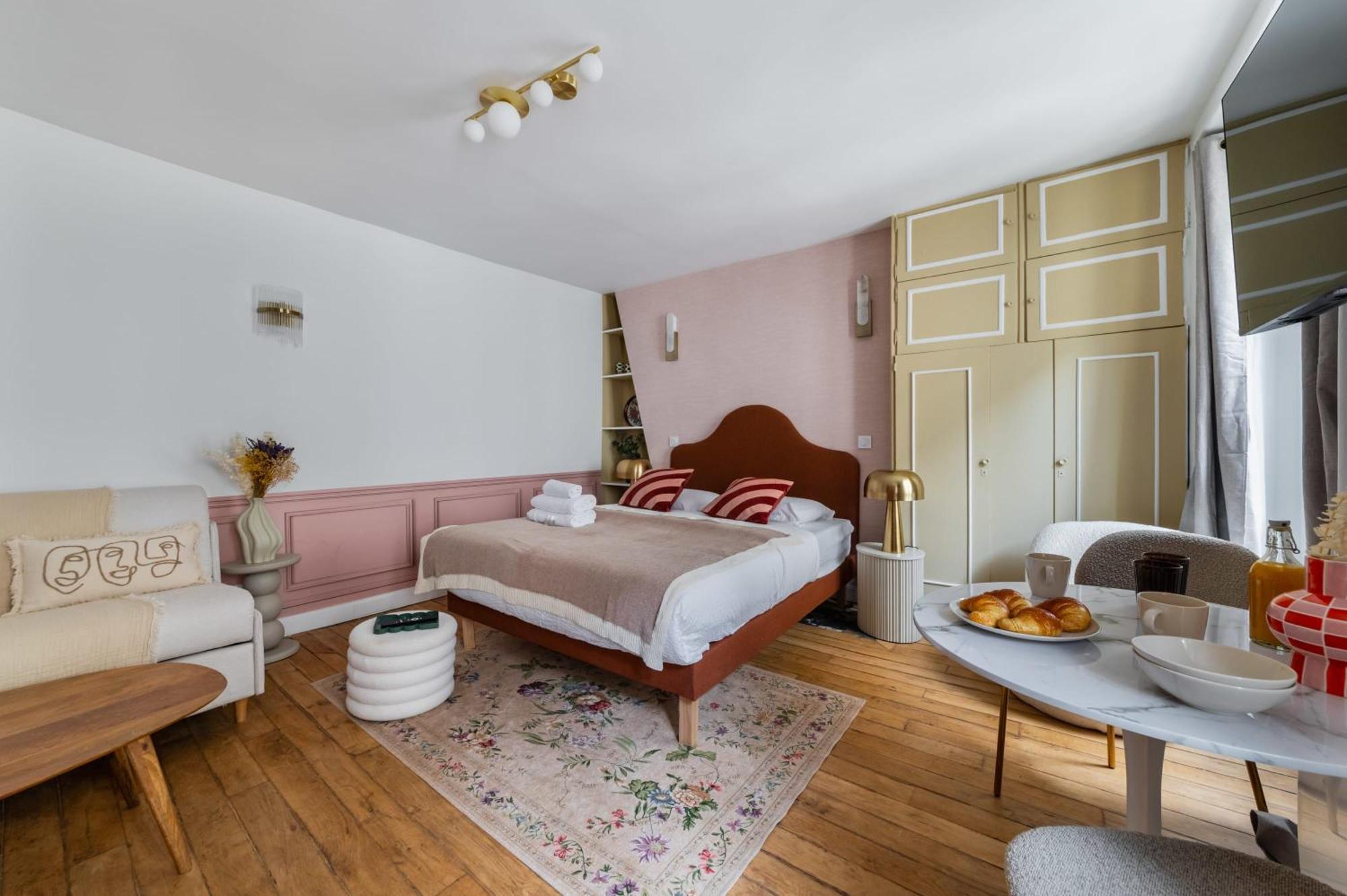 Grand Studio Refait A Neuf Paris 16 - 4P - Flat-Guest Luaran gambar